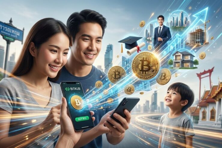 คู่มือซื้อ Bitcoin ครั้งแรกสำหรับ ‘พ่อแม่มือใหม่’ มือใหม่ ! วิธีสร้างกองทุนให้ลูกด้วยคริปโทฯ