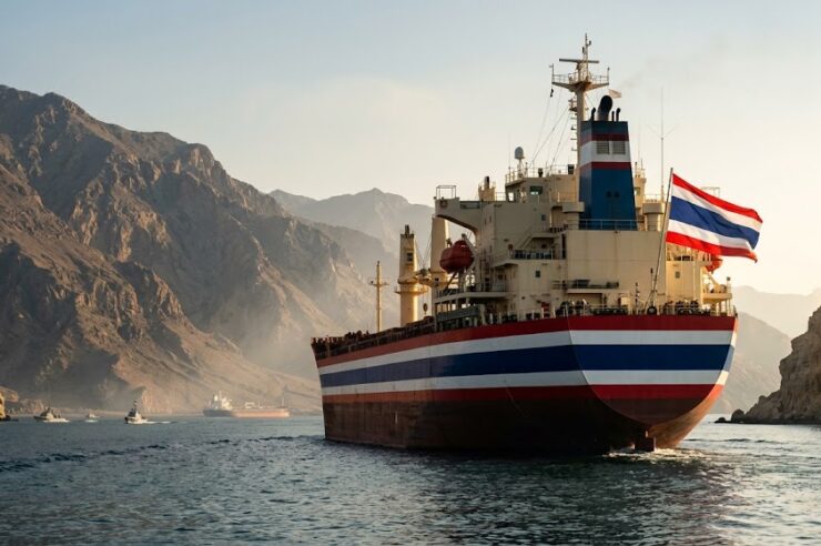 เรือไทยผ่านช่องแคบฮอร์มุซสำเร็จผ่านการทูตอิหร่านและโอมาน