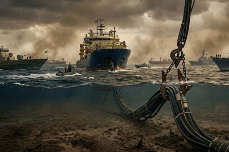 อินเทอร์เน็ตโลกแขวนบนเส้นด้าย! จับตาอิหร่านอาจตอบโต้ด้วยการตัดสายเคเบิลใต้ทะเล