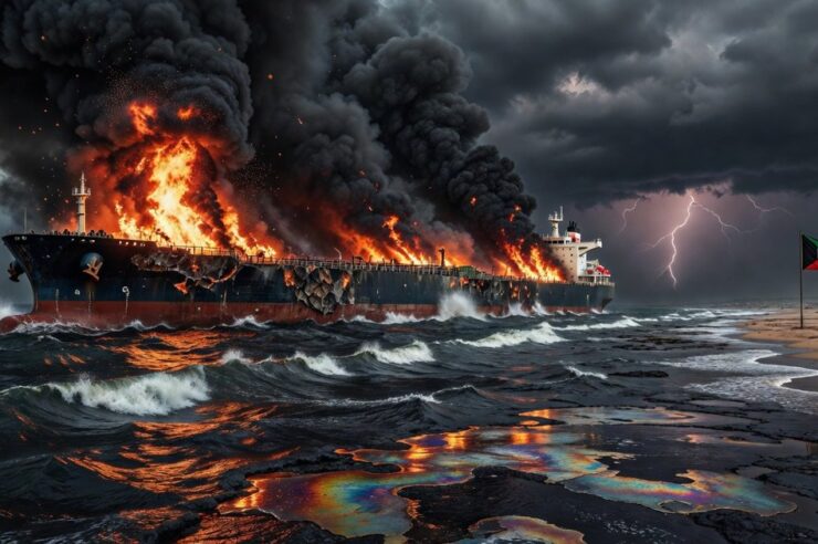 เรือบรรทุกน้ำมันระเบิดใกล้คูเวต น้ำมันพุ่งหนัก คริปโตเสี่ยงโดนทุบตาม