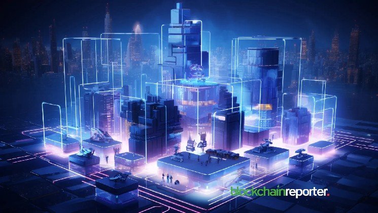 ภาพกราฟิกแสดงโครงสร้างพื้นฐาน RWA สำหรับ AI agents จากความร่วมมือ PROM และ Renta Network