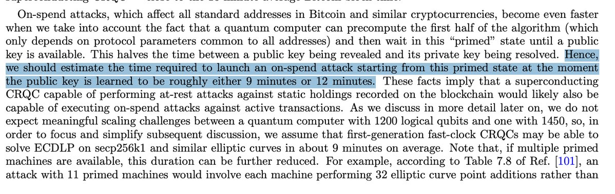 เอกสารงานวิจัยที่ระบุว่า on-spend attack อาจใช้เวลาราว 9-12 นาทีเท่านั้น