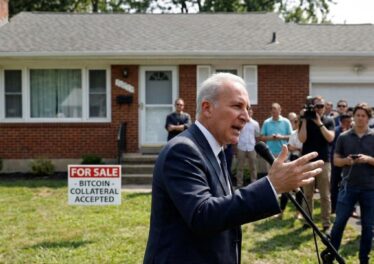 Peter Schiff แซะสินเชื่อบ้านค้ำด้วย Bitcoin คือไอเดียที่ไม่เข้าท่า