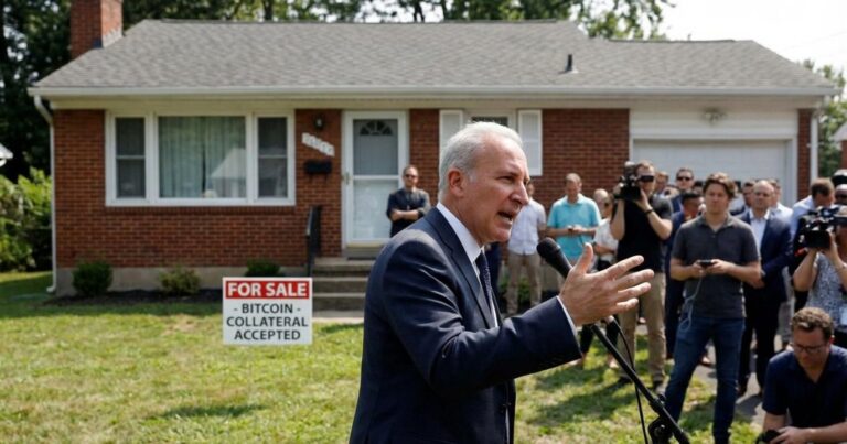 Peter Schiff แซะสินเชื่อบ้านค้ำด้วย Bitcoin คือไอเดียที่ไม่เข้าท่า