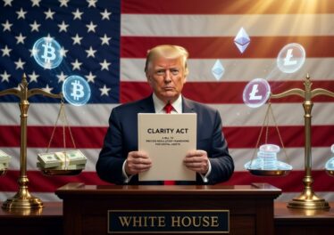Polymarket ชี้โอกาสผ่าน Clarity Act พุ่งกว่า 70% หลัง Trump หนุนเต็มตัว