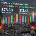 Polymarket เดือด! เงินพนันสงครามอิหร่านทะลุ $50 ล้าน สัญญาอนาคต Khamenei คนเดียว $45 ล้าน