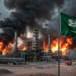 โรงกลั่นน้ำมันยักษ์ซาอุฯ โดนโดรนถล่ม หวั่นวิกฤตพลังงานฉุดตลาดดิ่ง