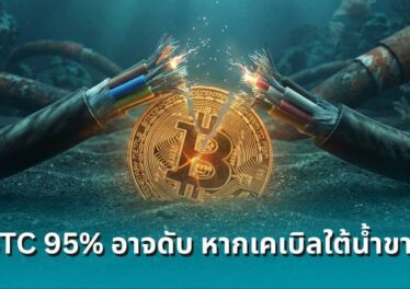 งานเข้า! นักวิจัยเตือน Bitcoin 95% เสี่ยงเดี้ยง หากโดนตัดสายเคเบิลใต้น้ำ ชี้เป้า 11 เส้นอันตราย