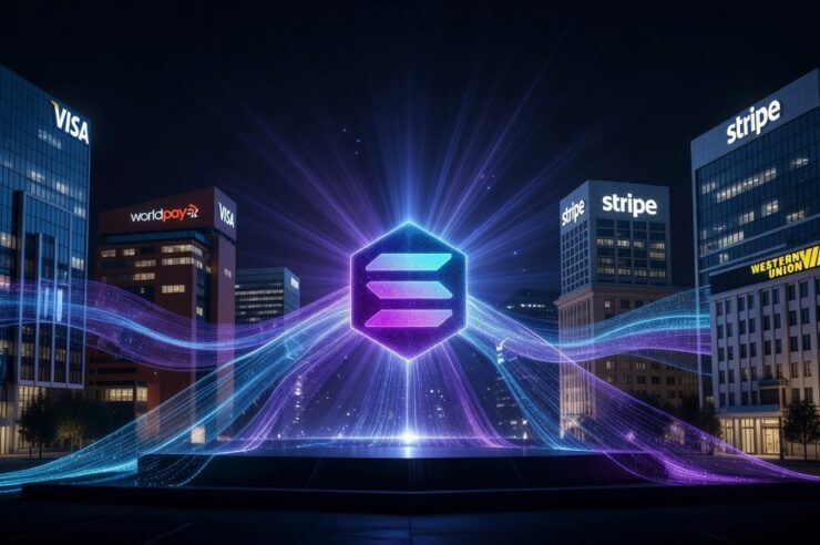 Visa-Stripe-Western Union แห่ใช้ Solana จ่ายเงิน ดันยอดชำระพุ่งกว่า 750% ในปีเดียว
