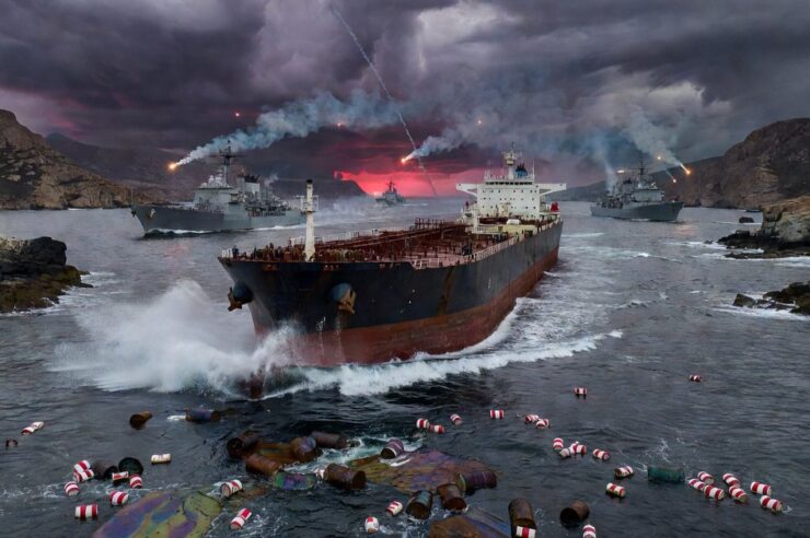 เรือบรรทุกน้ำมันหลีกเลี่ยงช่องแคบฮอร์มุซแล้ว หลังสหรัฐฯ เตือนเว้นระยะ 30 ไมล์ทะเล