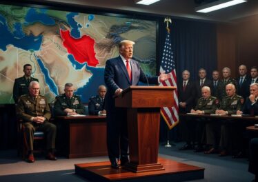 Trump เตรียมแถลงต่อชาติเรื่องอิหร่านคืนนี้ ท่ามกลางวิกฤตตะวันออกกลางเดือด