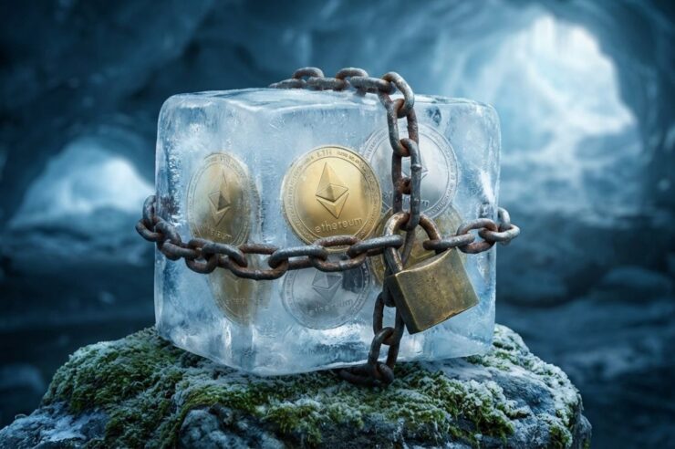 Ethereum ถูกล็อก Staking ทะลุ 33 %-ดันอุปทานตลาดร่วงต่ำสุดรอบหลายปี