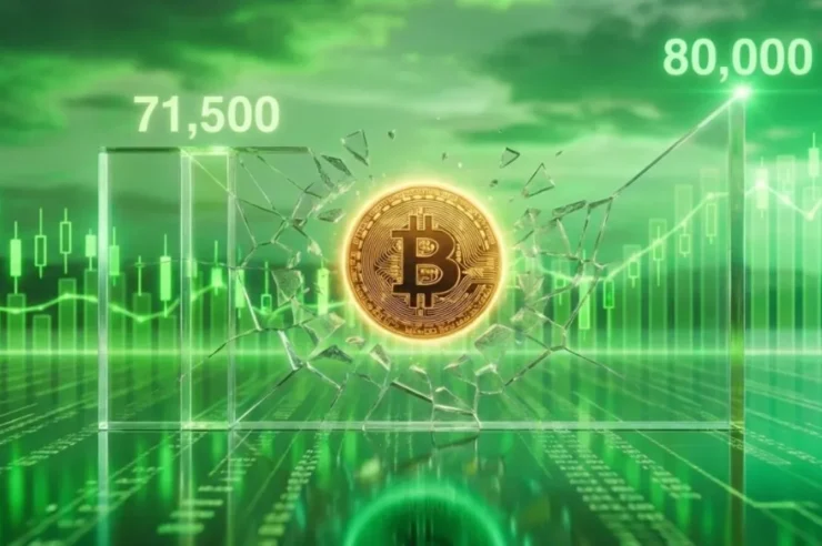 นักวิเคราะห์ชี้ Bitcoin เตรียมทะลุแนวต้าน $71,500 เพื่อมุ่งสู่เป้าหมาย $80,000