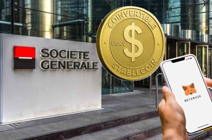 แบงก์ยักษ์ใหญ่ฝรั่งเศส เปิดตัว Stablecoin ‘USDCV’ ให้ใช้งานบน MetaMask 