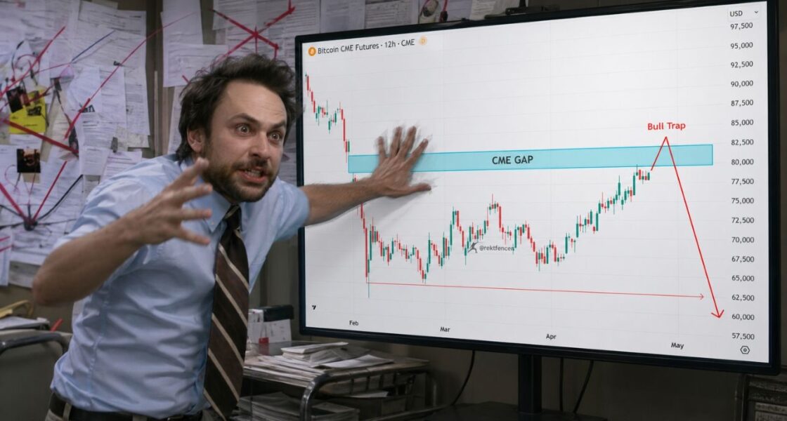 Rekt Fencer ยืนยัน! Bitcoin จะไปปิด CME Gap ที่ $82K จุดชนวนล้าง Short 3 แสนล้านบาท