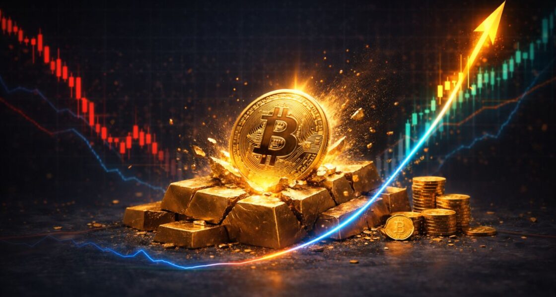 กราฟ BTC/Gold เข้าสู่วันที่ 420 หลัง All-Time High แพทเทิร์นเดิมชี้ จุดต่ำสุดอาจผ่านไปแล้ว