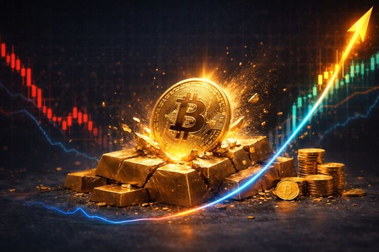 กราฟ BTC/Gold เข้าสู่วันที่ 420 หลัง All-Time High แพทเทิร์นเดิมชี้ จุดต่ำสุดอาจผ่านไปแล้ว