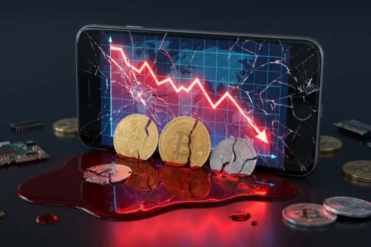 ตลาดคริปโตเจอล้างพอร์ตเกือบ 500 ล้านดอลลาร์ อาจเป็นจุดเริ่มต้นของวิกฤตระลอกใหม่