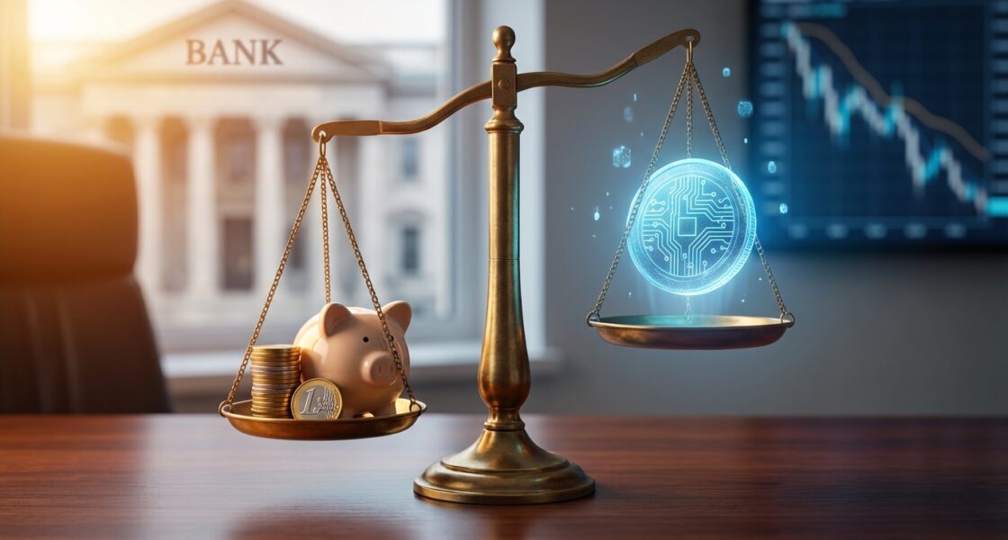 ผลตอบแทน DeFi ลดลงต่ำกว่าอัตราดอกเบี้ยบัญชีเงินฝากแบบดั้งเดิม