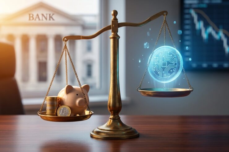 ผลตอบแทน DeFi ลดลงต่ำกว่าอัตราดอกเบี้ยบัญชีเงินฝากแบบดั้งเดิม