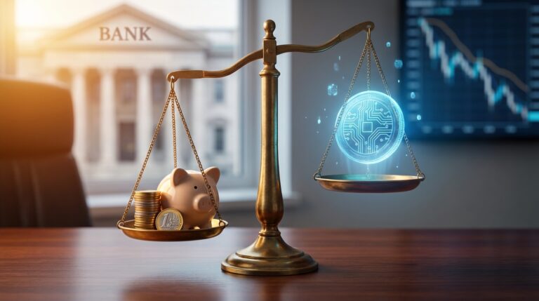 ผลตอบแทน DeFi ลดลงต่ำกว่าอัตราดอกเบี้ยบัญชีเงินฝากแบบดั้งเดิม