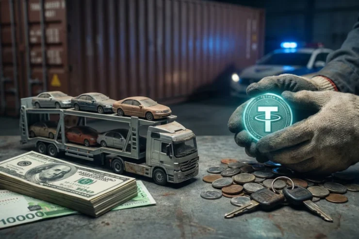 รวบหนุ่มเกาหลีใต้ลอบใช้ USDT ฟอกเงินส่งออกรถยนต์มือสองมูลค่าทะลุ 78 ล้านดอลลาร์