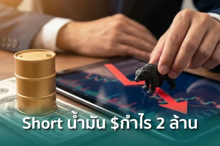 วาฬ Short ราคาน้ำมัน ฟันกำไร 2 ล้านดอลลาร์ หลังข่าวหยุดยิง