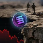 กราฟชี้ Solana เสี่ยงดิ่ง $60 ท่ามกลางพิษสงครามและข่าวแฮ็ก