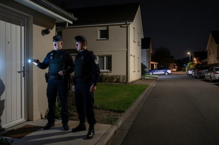 แก๊งปลอมเป็นตำรวจบุกบ้านใกล้แวร์ซายส์ บังคับโอน Bitcoin $1 ล้าน