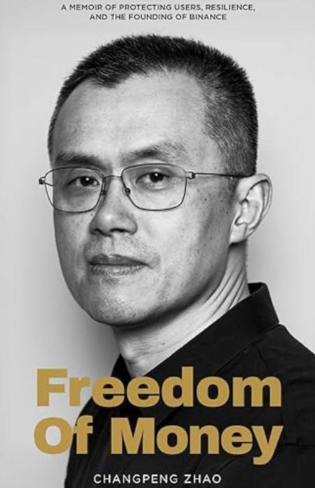 ปกหนังสือ Freedom of Money ของ CZ