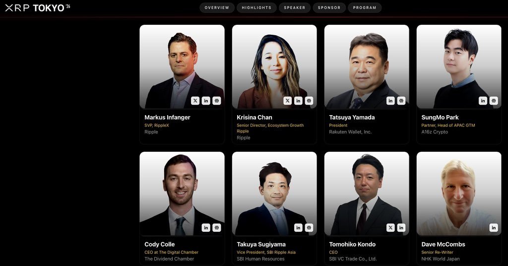 XRP Tokyo institutional event