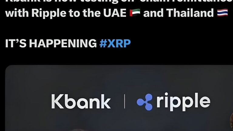 Ripple จับมือ Kbank เกาหลีใต้ ทดสอบโอนเงินข้ามประเทศบนบล็อกเชน