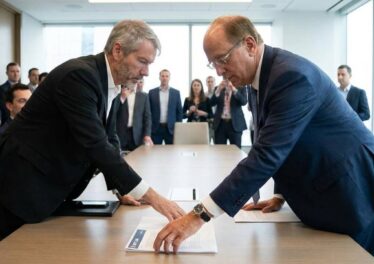 Strategy ต้องซื้อ Bitcoin เพิ่ม 18,000 BTC เพื่อแซง BlackRock ขึ้นเป็นผู้ถือ Bitcoin อันดับ 1 โลก