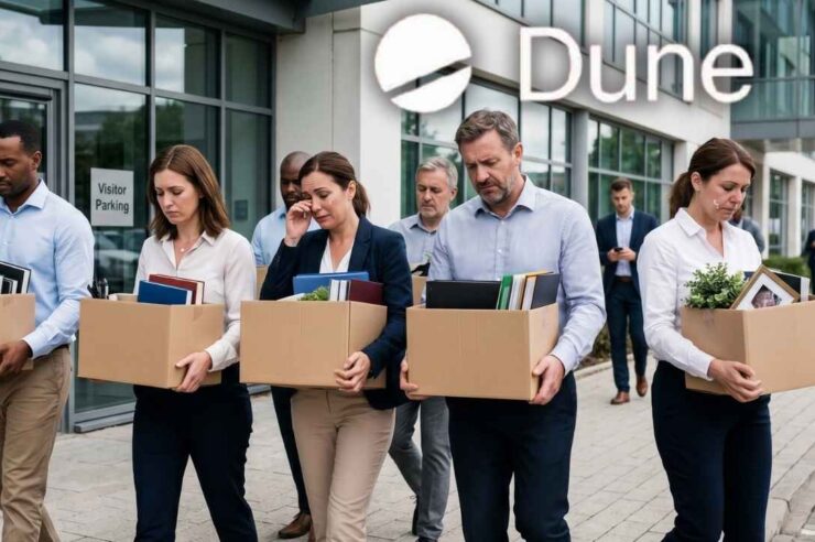 Dune บริษัทข้อมูลคริปโต ประกาศปลดพนักงาน 25% ปรับทัพมุ่งเน้นด้าน AI