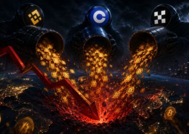 Binance, Coinbase, OKX เทขาย Bitcoin รัว ๆ ในช่วงกลางดึกที่ผ่านมา