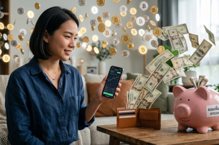 วิธีลงทุน Bitcoin ด้วยการ DCA เริ่มต้น 500 บาทต่อเดือน สำหรับมือใหม่ในปี 2569