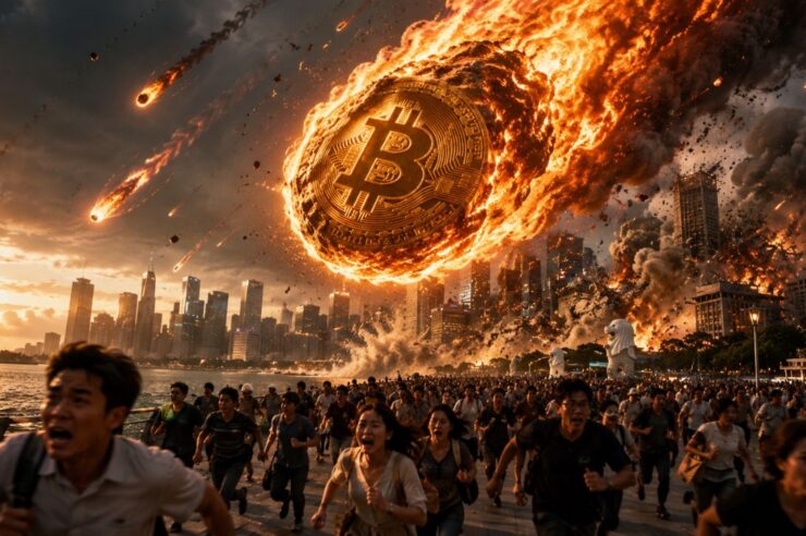 Bitcoin ร่วงทะลุ $78,000 นักเทรดพอร์ตแตกเกือบ 2 หมื่นล้านบาท