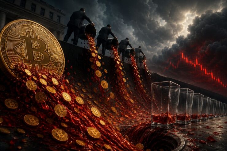 สถาบันเทขาย Bitcoin ไม่หยุด ETF เงินไหลออก 9 วันติด สูญกว่า 1.3 แสนล้านบาทในเดือนเดียว