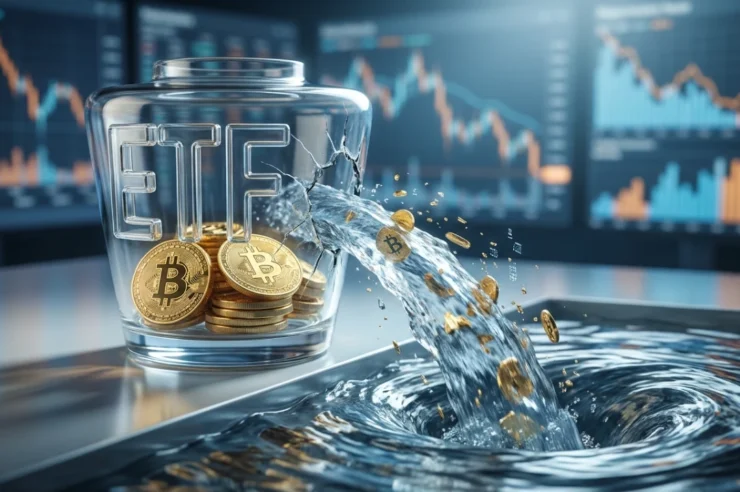 Bitcoin ETF เผชิญแรงเทขายกว่า 630 ล้านดอลลาร์ทำสถิติเงินไหลออกรายวันสูงสุด