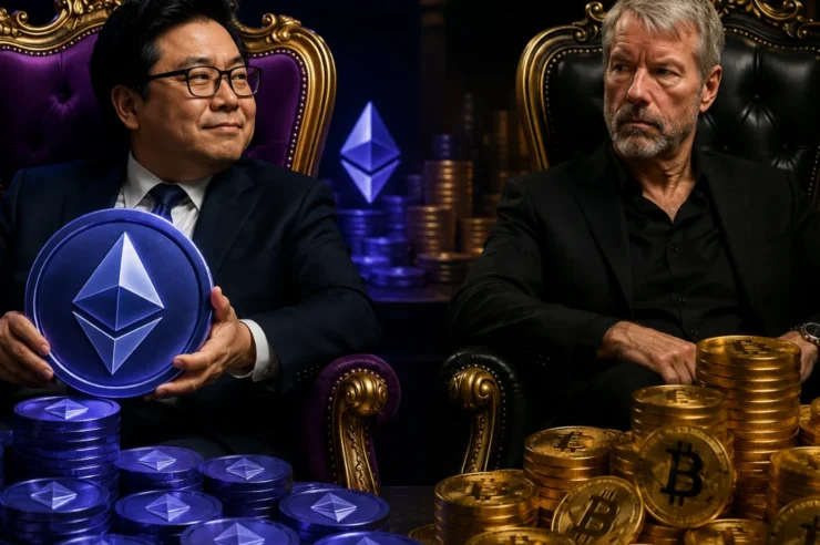 Tom Lee จาก BitMine ทุ่มเงินซื้อ Ethereum แซงหน้า Michael Saylor ในการเข้าซื้อ Crypto รอบล่าสุด