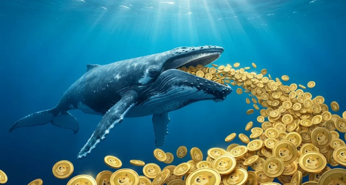 วาฬกว้านซื้อกว่า 525 ล้าน Dogecoin หวังดันราคาเบรกแนวต้าน 200 วัน