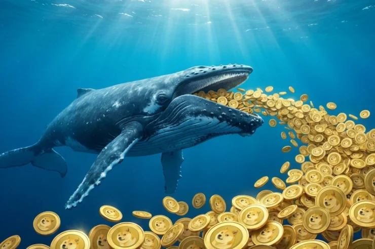 วาฬกว้านซื้อกว่า 525 ล้าน Dogecoin หวังดันราคาเบรกแนวต้าน 200 วัน