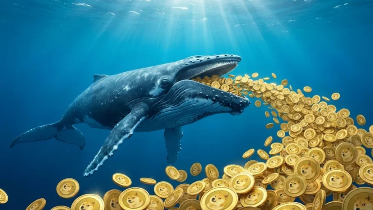วาฬกว้านซื้อกว่า 525 ล้าน Dogecoin หวังดันราคาเบรกแนวต้าน 200 วัน