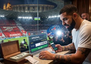 Drake วางเดิมพัน $1 ล้าน เชื่อ Arsenal จะคว้าแชมป์ UCL ผ่าน Stake.com