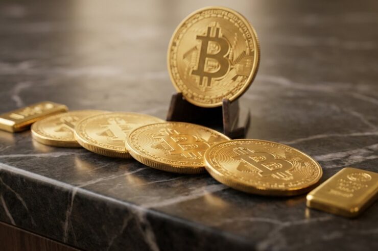 JPMorgan ชี้ Bitcoin แซงทองคำในฐานะสินทรัพย์ป้องกันค่าเงิน ETF ไหลเข้า 3 เดือนซ้อน