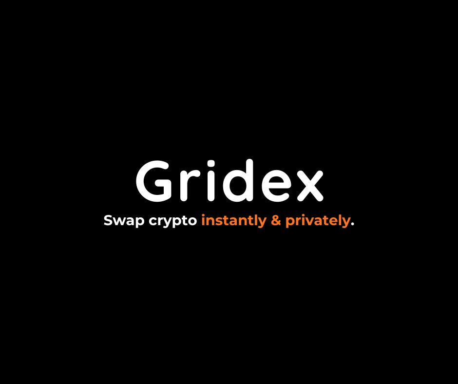 Gridex แพลตฟอร์ม swap คริปโตที่เน้นความเป็นส่วนตัว