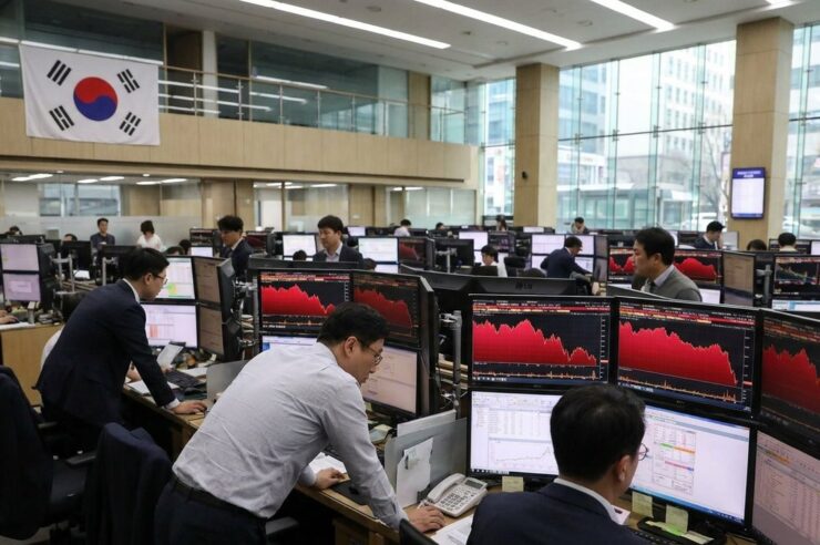 หุ้นเกาหลีใต้ร่วง 0.87% ต่างชาติเทขายกว่า $1 พันล้าน กดดัน Bitcoin