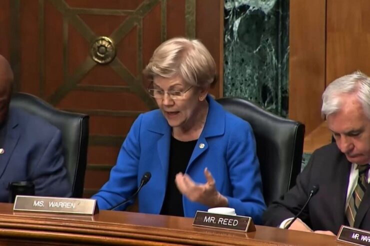 Elizabeth Warren ค้าน CLARITY Act ชี้กฎหมายคริปโตสหรัฐฯ จะทำลายเศรษฐกิจ