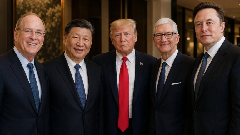 Trump พา Elon Musk และ Larry Fink ร่วมซัมมิตกับสีจิ้นผิงที่จีน พ.ค. 2026