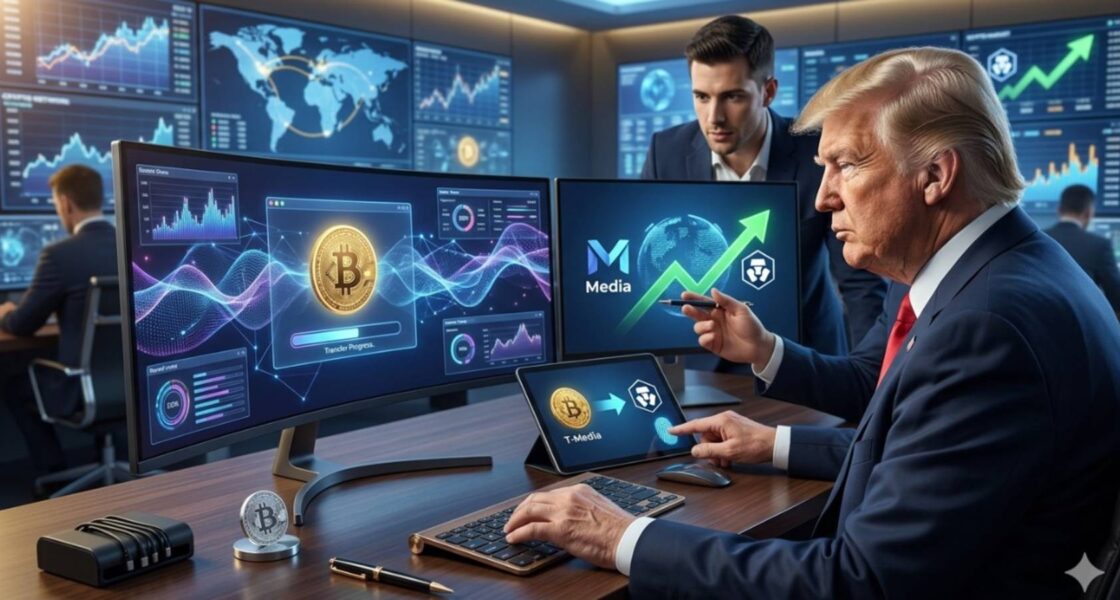Trump Media โอน Bitcoin 2,650 BTC ไปเว็บเทรด Crypto.com